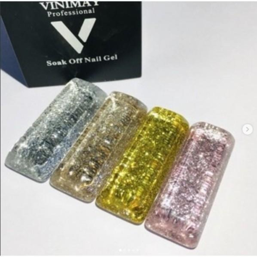 美甲 VINIMAY HANBI 金屬膠 彩繪膠 拉絲膠 鉑金 腮紅甲 拍拍膠 光療膠 光療 凝膠 罐裝 中文標 爾凱