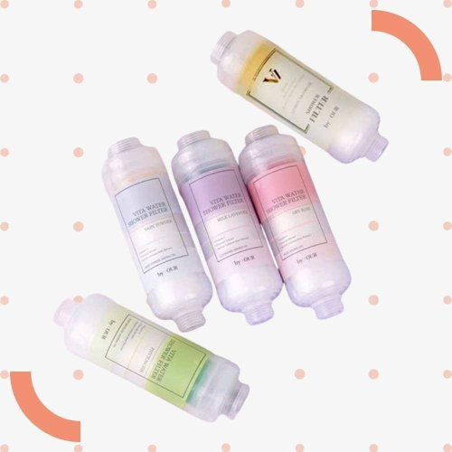 現貨【BYOUR】韓國完美純淨沐浴過濾器 蓮蓬頭濾水器 蓮蓬頭濾心 沐浴濾芯 香氛 濾心 維他命 洗澡 過濾器