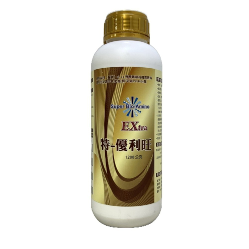 ├豐收樂┤ 特-優利旺 功能型胺基酸肥 18種胺基酸 左旋胺基酸 游離濃度最高 冬天寒流首選