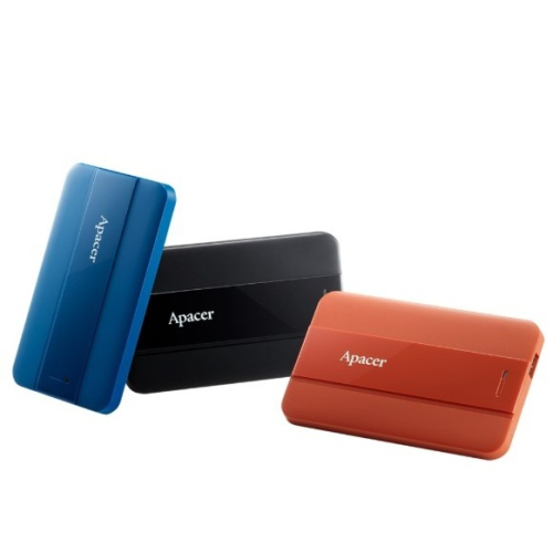 Apacer宇瞻隨身硬碟1TB/2TB-顏色隨機