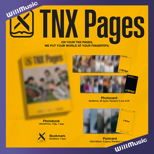 微樂客?預購 TNX - PHOTOBOOK [TNX PAGES] 寫真書