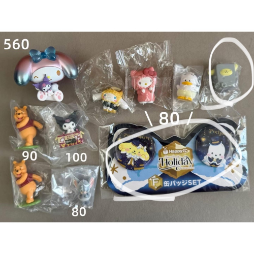 布丁狗冬季徽章+妖怪小公仔
