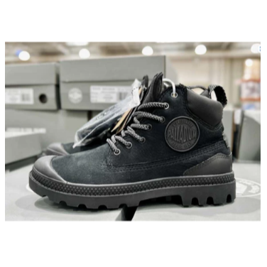 PALLADIUM 女防水皮靴(US7.5)=24.5CM) #137271