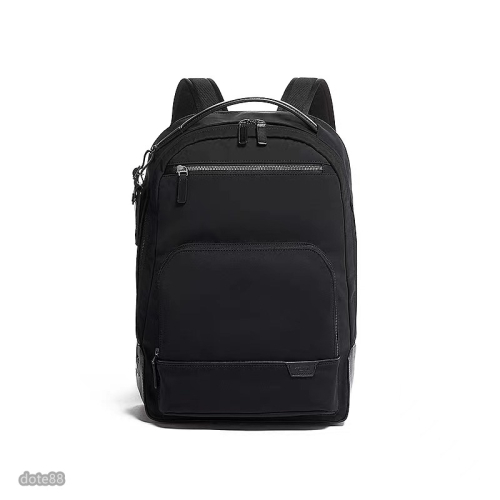 【Tumi】途米男士時尚雙肩背包登山包書包筆電包彈道尼龍材質簡約大氣隔層多耐磨生日禮物簡便實用大容量輕便實用出門必備