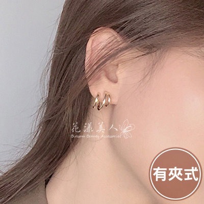 銀針耳環 法式風情 謬思的呢喃 s925銀耳針 ＊花漾美人＊嚴選