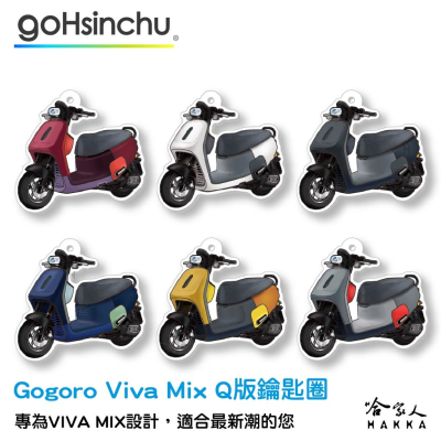 Viva Mix 鑰匙圈 壓克力 鑰匙圈 造型鑰匙圈 鑰匙圈吊飾 放克紫 和聲白 節奏灰 電音藍 饒舌紅 哈家人