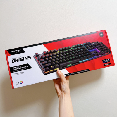 （全新未拆）HYPERX ALLY ORIGINS 繁體中文版 機械式鍵盤（藍軸）