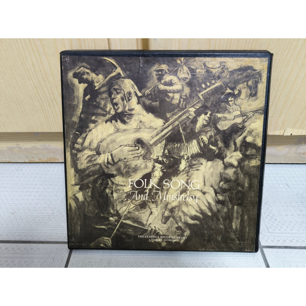 二手黑膠-Folk Song and Minstrelsy 3片