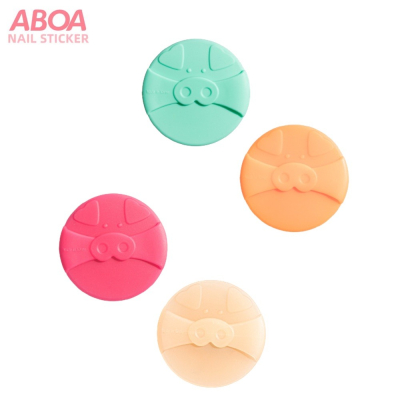 韓國ABOA 小豬矽膠粉撲(2入)
