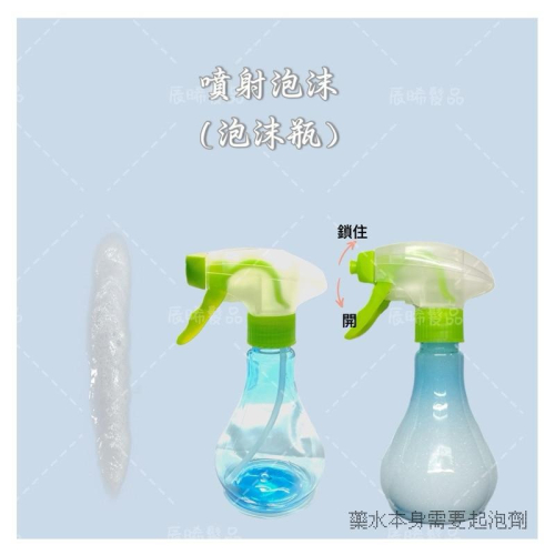 ✝️辰晞髮品✝️ 噴射泡沫水槍 噴射泡沫 藥水瓶 手動泡沫槍 2劑專用