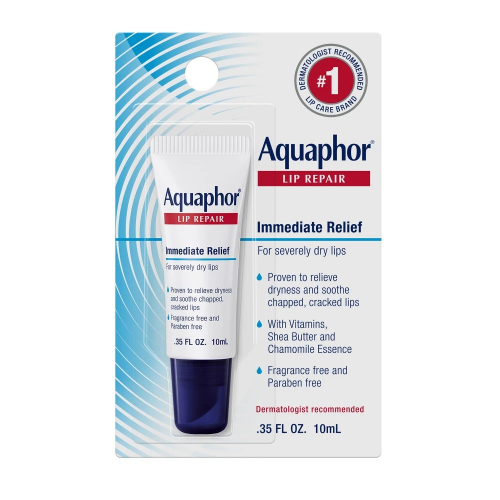 【Aquaphor】修護保濕護唇膏(0.35oz/10ml)【7146】