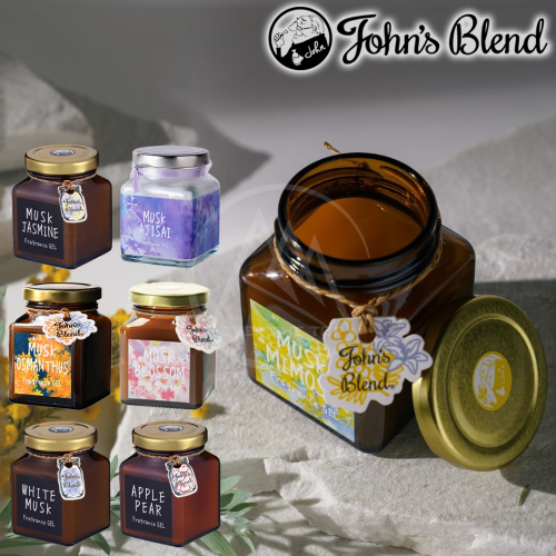 日本 John’s Blend 居家香氛膏／芳香膏 香氛蠟燭 香氛片 擴香片 香氛吊片 衣櫥香氛 薰香消臭【超越巔峰】