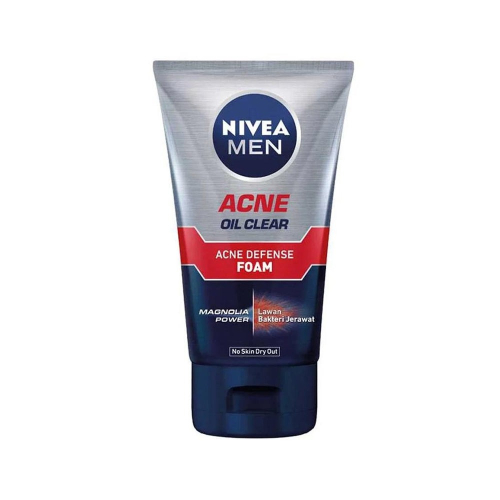 【NIVEA MEN 妮維雅男士】男士洗面乳-亮白去油淨痘(100g)【2435】