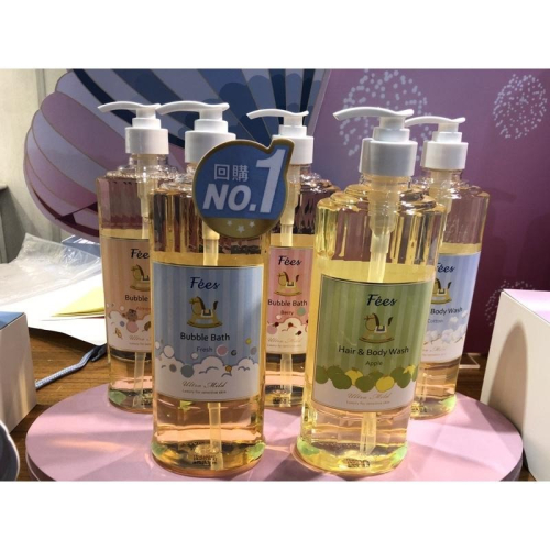 ?好點星?（客訂）Fees 限量泡泡露-蜜桃香 600ml