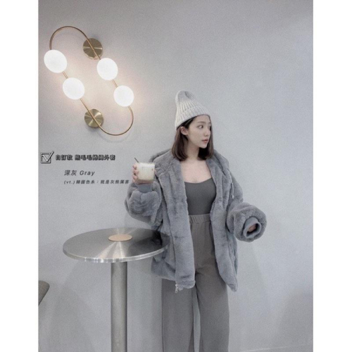 YAN台灣女裝現貨‼️ 熊寶寶外套 LADYBE自訂款 外套 厚外套 彩色方塊 ootd aifei tbt