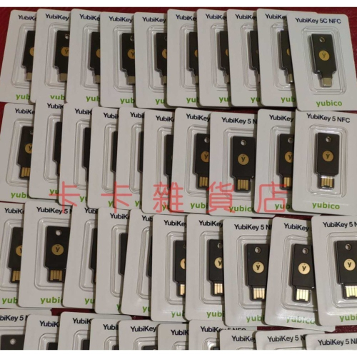 [現貨]Yubico Yubikey 5 NFC 雙因素身份驗證金鑰[促銷]Yubikey 2023新版 「當天發貨」