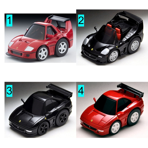 全新 Q車 TomyTec CHORO Q 法拉利 Ferrari F40 F50 F355 250GTO 迴力車