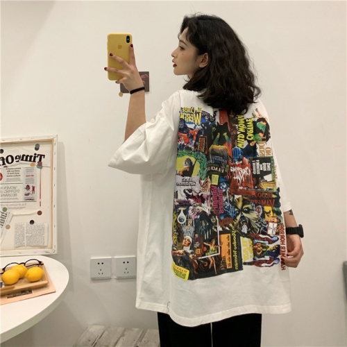 【三番雜貨屋】經典電影 古著 慵懶寬鬆短袖上衣T恤 美式復古風