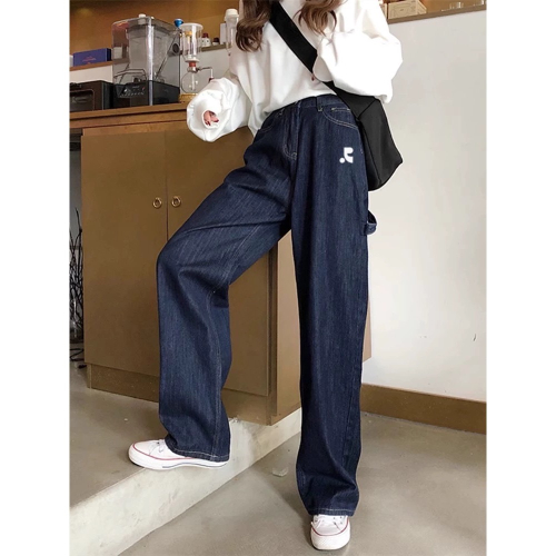 韓國RR二款牛仔褲 舒適牛仔褲 直筒褲 復古百搭 舒適休閒時尚 顯瘦百搭闊腿褲加絨直筒牛仔褲 ✔️尺寸多無法一一記錄