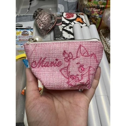 泡菜拉麵代購(絕版）東京迪士尼商店-瑪莉貓珍珠水餃零錢包