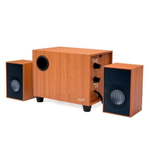 D27 重低音2.1聲道木質喇叭
