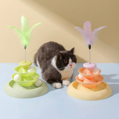 快速出貨【貓房東 CatLandlord】貓咪轉盤軌道玩具 貓咪玩具 寵物玩具