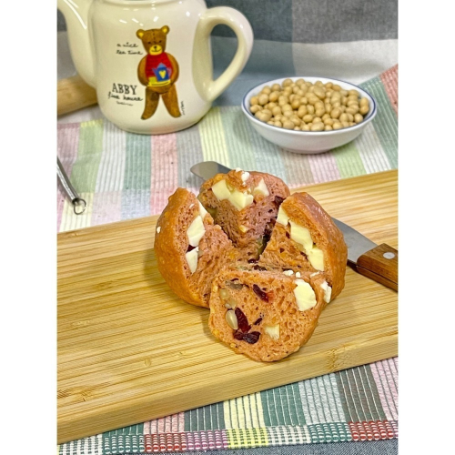 【方王媽媽堅果饅頭】優格紅莓饅頭