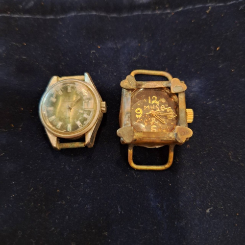 二手故障女錶, SEIKO 2517-0291古董錶+MUSA女錶,打包一起賣
