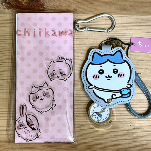 吉伊卡哇 吊牌鑰匙扣手錶 (小八貓)