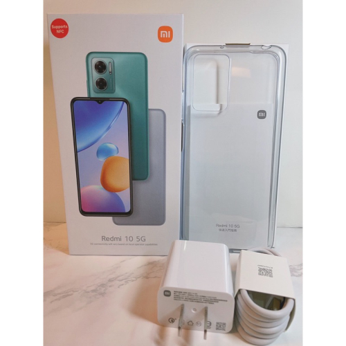 小米 Redmi 10C 原廠充電頭+Type C線+原廠卡針（不含手機）