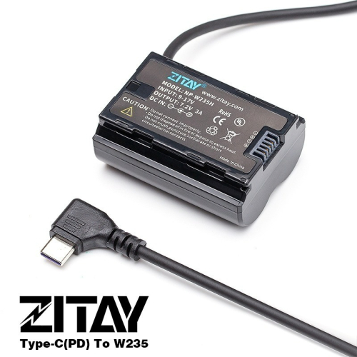 三重☆大人氣☆ 希鐵 ZITAY Type-C PD 轉 W235 假電池