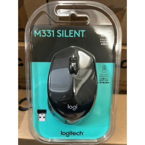 沛佳新莊 羅技 M331 Silent 靜音滑鼠 台灣公司貨 新款