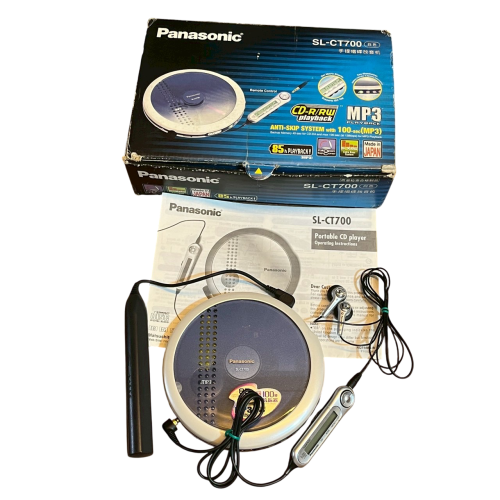 ❮二手❯ 日本 Panasonic 國際牌 CT700 MP3 CD隨身聽 手提唱碟放音機 日本製造