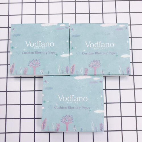 Vodiano 粉撲式 吸油面紙 P068480069939 附鏡子 單盒50張