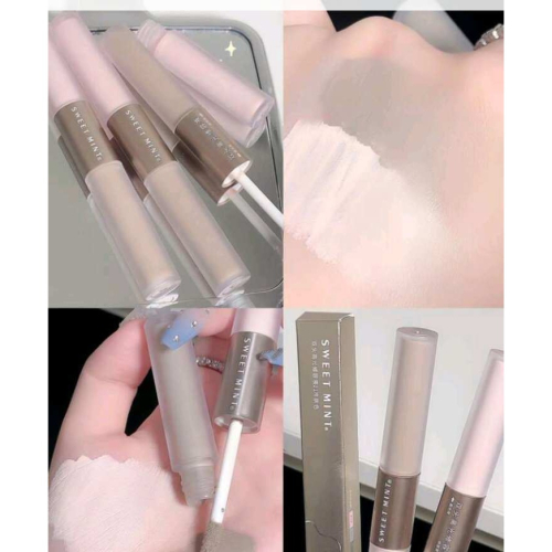 雙頭啞光修容,1入組持久防水臉部化妝產品