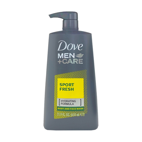 【Dove 多芬】男士臉部身體沐浴-運動清新(650ml)【1489】