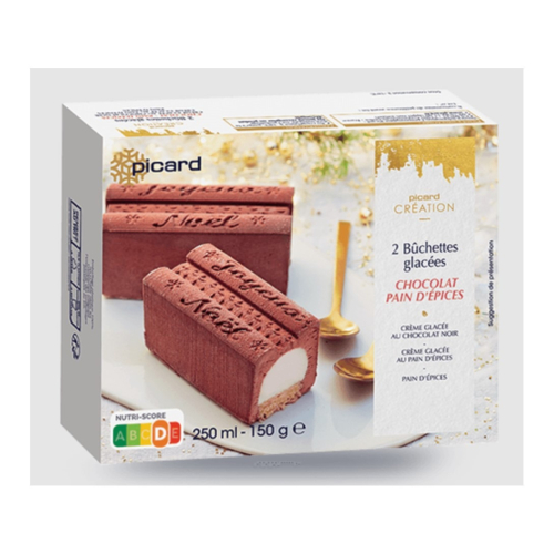 【Ｐｉｃａｒｄ】黑巧克力薑餅冰淇淋捲(１５０ｇ)