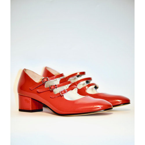 復刻 KINA Red patent leather Mary Janes 瑪麗珍鞋 高跟鞋 EL CAPITAL