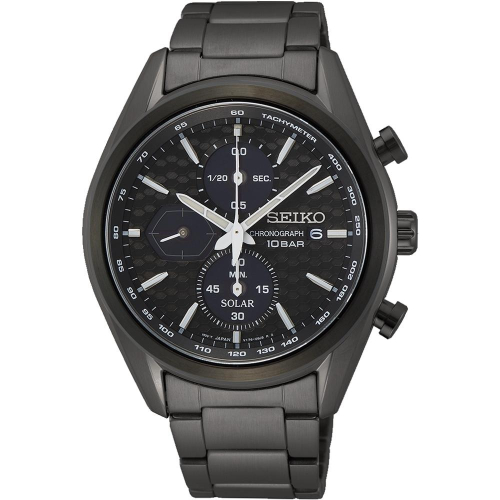 SEIKO 精工 三眼計時太陽能腕錶(SSC773P1)V176-0BH0SD)-40.5mm