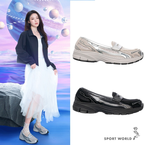 Skechers 休閒鞋 女鞋 舒華代言款 無鞋帶 VAR CITY【運動世界】159305SIL/159305BBK