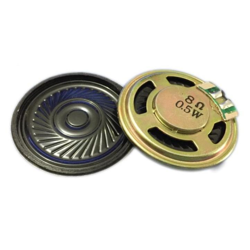 ►990◄直徑40mm 喇叭鐵殼超薄小喇叭 8歐姆 0.5W 門鈴對講喇叭揚聲器蜂鳴器