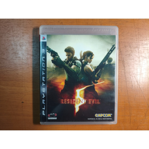 !!無法正常讀取!! PS3遊戲 二手 惡靈古堡5 亞日英版