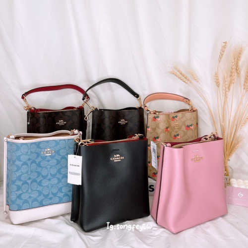 美國代購 台灣現貨 Coach 茉莉水桶 肩背包 斜背包