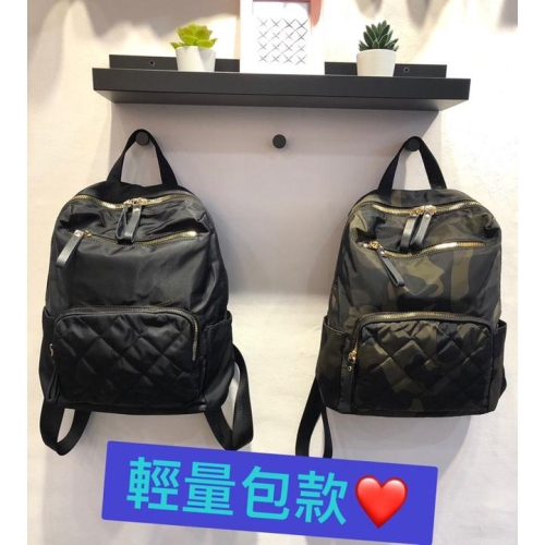 韓國??空運～?韓國尼龍後背包～ ?輕量尼龍後背包‼️～旅行後背包～迷彩後背包～媽媽包～輕量
