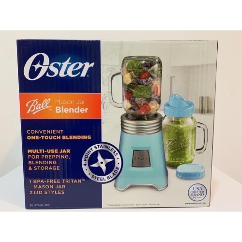 ?保固一年? 1機1杯 公司貨 Oster Ball Mason Jar 隨鮮瓶果汁機 四色 全新