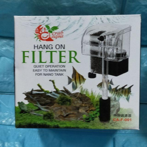 小螃蟹 外掛過濾器 小魚缸過濾器