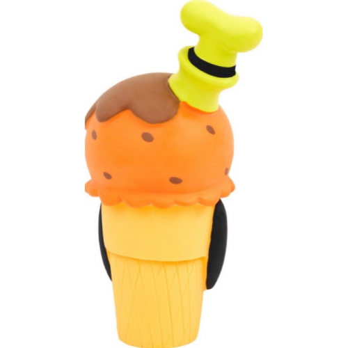 美國 Disney Ice Cream Cone 迪士尼高飛 冰淇淋甜筒 寵物乳膠啾啾玩具