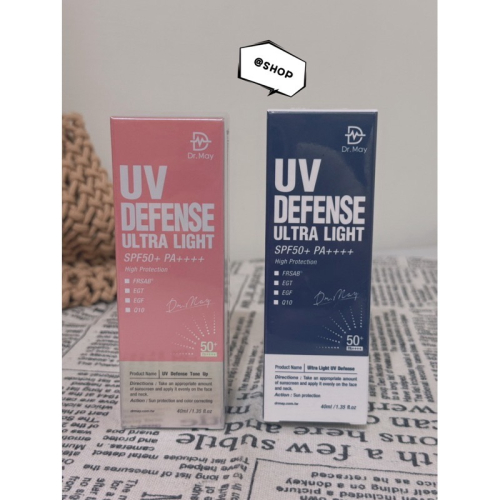 『現貨』?Dr. May 美博士 專業隔離清爽防曬乳/專業潤色清爽防曬乳 SPF50+ PA++++(40ml)