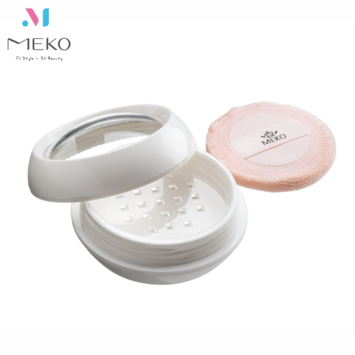 MEKO 蜜粉盒附粉撲(30g) D-013 /隨身蜜粉罐/痱子粉罐