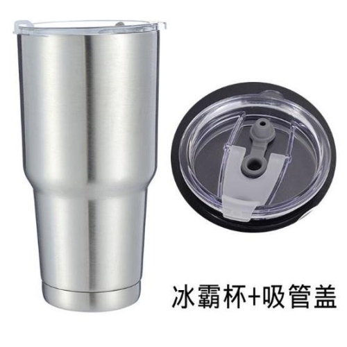?現貨?全新冰霸杯900ml 外銷版 30oz 吸管孔密封蓋 酷冰杯 304 保溫杯 保冰杯 冬夏必備